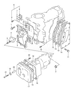 DT40 From 04003K-421001 ()  2004 drawing INLET CASE