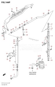 DF175Z From 17502Z-410001 (E01 E40)  2014 drawing FUEL INJECTOR (DF175Z:E40)