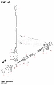 DF4A From 00403F-440001 (P01)  2024 drawing DRIVE SHAFT