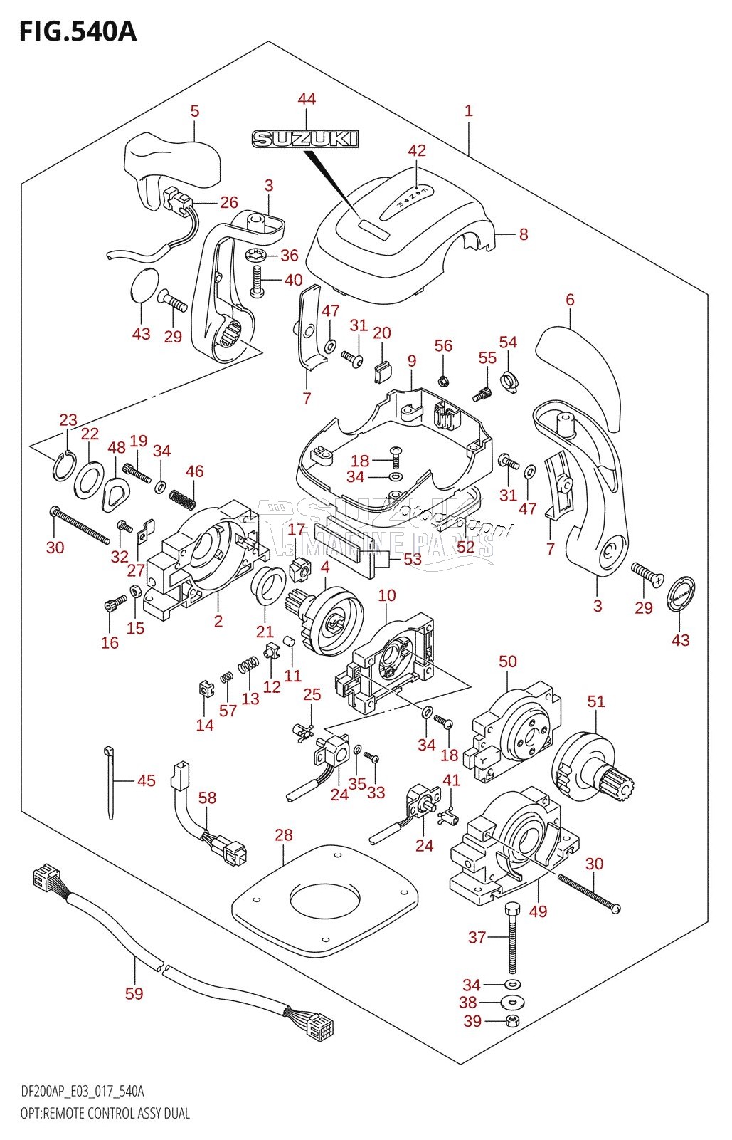 OPT:REMOTE CONTROL ASSY DUAL