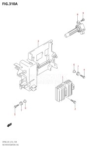 08002F-410001 (2014) 80hp E01 E40-Gen. Export 1 - Costa Rica (DF80A) DF80A drawing RECTIFIER / IGNITION COIL