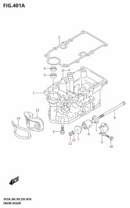 DF30AT From 03003F-440001 (P03)  2024 drawing ENGINE HOLDER