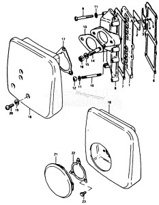 DT16 From F-10001 ()  1985 drawing REED VALVE