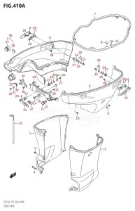 DF150Z From 15001Z-780001 (E03)  2007 drawing SIDE COVER