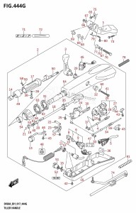 DF60A From 06002F-710001 (E01 E40)  2017 drawing TILLER HANDLE (DF60ATH:E40)