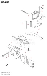 DF9.9A From 00994F-210001 (P01)  2012 drawing RECTIFIER /​ IGNITION COIL (DF9.9AR:P01)