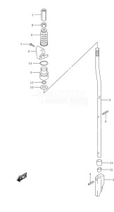 DF 25A drawing Shift Rod