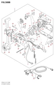 08002F-510001 (2005) 80hp E40 E01- (DF80A) DF80A drawing OPT:REMOTE CONTROL (DF70A:E40)