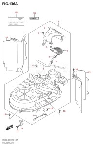 DF250A From 25003P-810001 (E03)  2018 drawing RING GEAR COVER