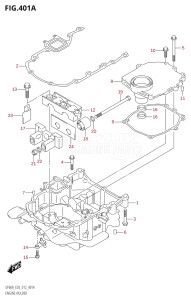 06002F-210001 (2012) 60hp E03-USA (DF60A) DF60A drawing ENGINE HOLDER (DF40A:E03)