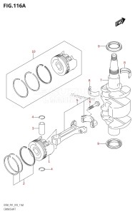 DF8A From 00801F-140001 (E01 P01   -)  2021 drawing CRANKSHAFT