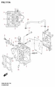 DF9.9B From 00995F-340001 (E03)  2023 drawing CYLINDER HEAD