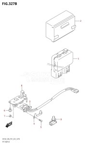 DF30A From 03003F-340001 (P01 P40)  2023 drawing PTT SWITCH (DF25ATH,DF30ATH)