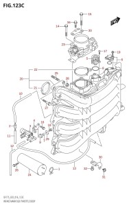 DF175Z From 17502Z-610001 (E03)  2016 drawing INTAKE MANIFOLD /​ THROTTLE BODY (DF150Z:E03)