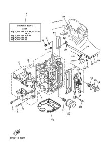 F40BETL drawing CYLINDER--CRANKCASE-1