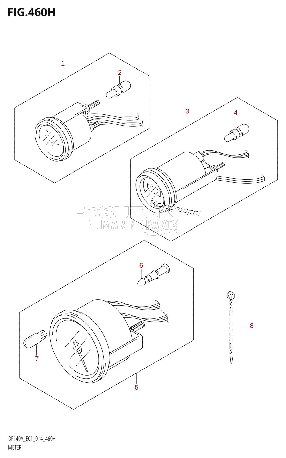 METER (DF140AT:E40)