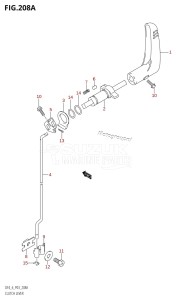 DF6 From 00601F-510001 (P03)  2005 drawing CLUTCH LEVER