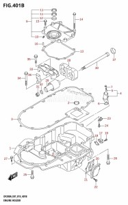 DF200A From 20003F-510001 (E01 E40)  2015 drawing ENGINE HOLDER (DF200AZ)