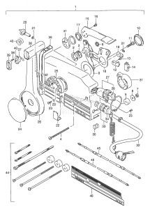 DT100 From 10001-231001 ()  1992 drawing REMOTE CONTROL BOX