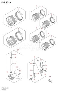 DF300 From 30002F-010001 (E03)  2010 drawing OPT:METER