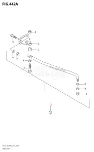 DT25 From 02503K-310001 (P36-)  2013 drawing DRAG LINK (DT30R:P40)