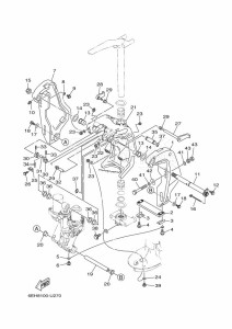 LF150XCA-2020 drawing FRONT-FAIRING-BRACKET