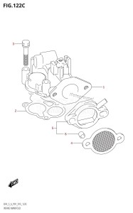 DF6 From 00602F-510001 (P01)  2015 drawing INTAKE MANIFOLD (DF6:P01)