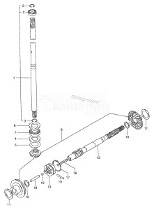 DT15 From 01501K-351001 ()  1993 drawing TRANSMISSION