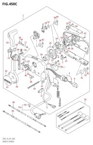 DF70 From 07001F-251001 (E01 E40)  2002 drawing REMOTE CONTROL (K5,K6,K7,K8,K9)