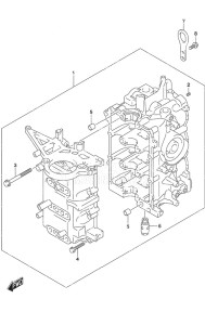 DF 25A drawing Cylinder Block