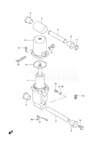 Outboard DF 115A drawing Trim Cylinder