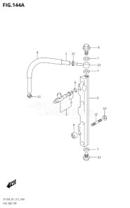 11503Z-510001 (2005) 115hp E01 E40-Gen. Export 1 - Costa Rica (DF115AZ) DF115AZ drawing FUEL INJECTOR (DF100AT:E01)