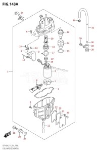 DF140A From 14003F-810001 (E11 E40)  2018 drawing FUEL VAPOR SEPARATOR (E11,E03)