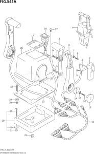 06001F-371001 (2003) 60hp E03-USA (DF60TK3) DF60 drawing OPT:REMOTE CONTROL ASSY DUAL (1) (K5,K6,K7,K8,K9)