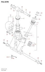 DF200Z From 20001Z-780001 (E01 E40)  2007 drawing TRIM CYLINDER (L-TRANSOM)