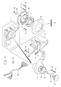 DT200STC From 20001-231001 ()  1992 drawing OPT:CONCEALED REMOCON (1)