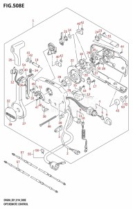 DF40A From 04003F-410001 (E01)  2014 drawing OPT:REMOTE CONTROL (DF60A:E40)