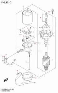 DF25A From 02504F-910001 (P01)  2019 drawing STARTING MOTOR (DF30A,DF30AR,DF30ATH,DF30AQ)