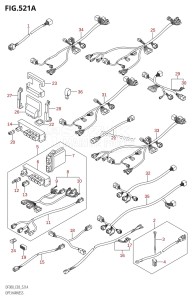 DF300 From 30002F-010001 (E03)  2010 drawing OPT:HARNESS