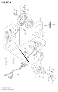 DF250 From 25003F-210001 (E01 E40)  2012 drawing OPT:CONCEALED REMOCON (1)