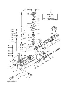 T25TLRD drawing LOWER-CASING-x-DRIVE-1