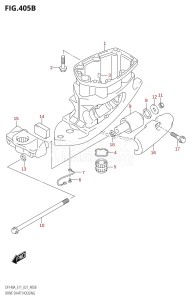 DF115A From 11503F-140001 (E11 E40)  2021 drawing DRIVE SHAFT HOUSING (DF115AT,DF115AZ,DF140AT,DF140AZ)