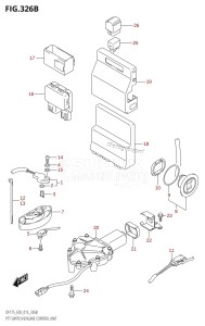 DF175Z From 17502Z-510001 (E03)  2015 drawing PTT SWITCH /​ ENGINE CONTROL UNIT (DF150TG:E03)