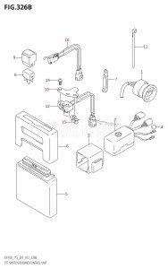 DF100 From 10002F-210001 (E01 E40)  2012 drawing PTT SWITCH /​ ENGINE CONTROL UNIT (DF100T:E40)