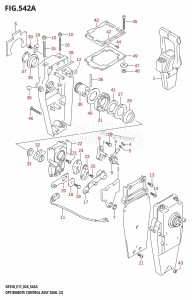 DF250T From 25003F-440001 (E11 - E40 E03)  2024 drawing OPT:REMOTE CONTROL ASSY DUAL (2)