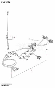 DF300B From 30003F-340001 (E11)  2023 drawing OPT:HARNESS (2) (020,021)