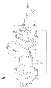 DT200 From 20002-461001 ()  1994 drawing VAPOR SEPARATOR (DT200EPI /​ 150EPI /​ 225)(*)