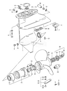 DT15 From 01501k-030001 ()  2000 drawing GEAR CASE