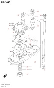 DT40 From 04005K-910001 ()  2019 drawing WATER PUMP (DT40WK:P40)