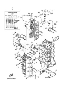 F115AETL drawing CYLINDER--CRANKCASE-1